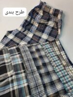 شلوار کتان بل. ساده +12