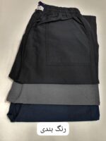 شلوار کتان بل. ساده +12 - تصویر 2