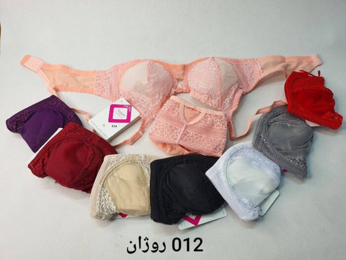 6333-2 ست سوتین سه تیکه 012 روژان - تصویر 2