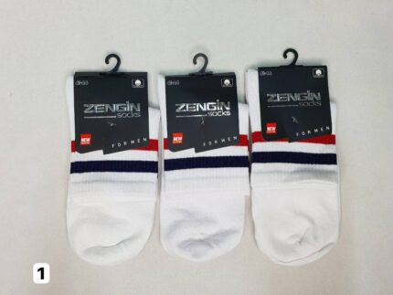 جوراب نیم ساق مردانه پنبه ترک