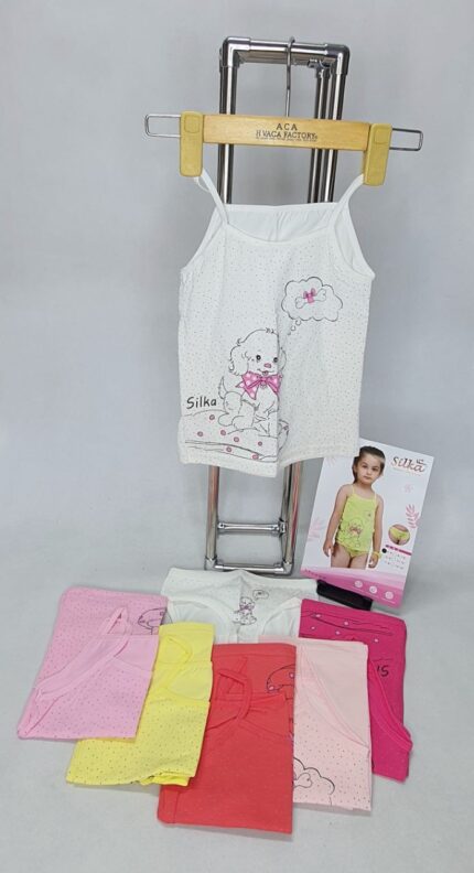 ست دخترانه بندی 3.4 سیلکا