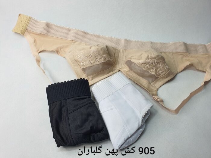 2403-2404 سوتین کش پهن لارژ 905 گلباران - تصویر 1