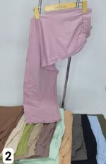 شلوار راسته پنبه جیب دار مغزدوزی آرش - تصویر 2