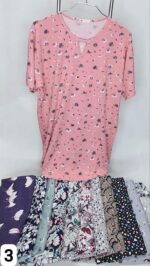 بلوز متوسط ویسکوز گلدار آرش