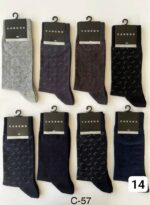 جوراب ساقدار مردانه کتان کادنو - تصویر 14