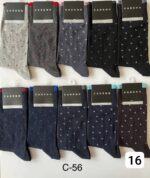 جوراب ساقدار مردانه کتان کادنو - تصویر 16