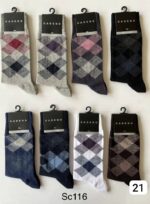 جوراب ساقدار مردانه کتان کادنو - تصویر 21