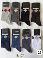 جوراب ساقدار مردانه کتان کادنو - تصویر 23