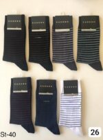 جوراب ساقدار مردانه کتان کادنو - تصویر 26