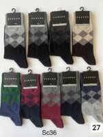 جوراب ساقدار مردانه کتان کادنو - تصویر 27