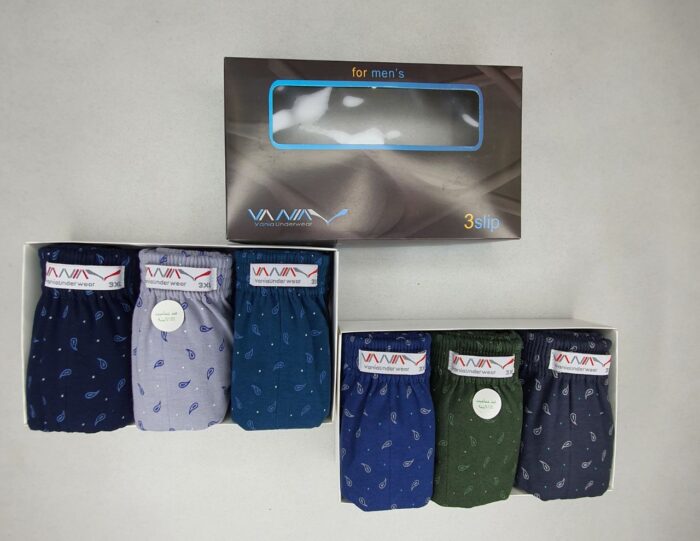 7701-7702 شورت اسلیپ مردانه چاپی وانیا 3xl - تصویر 1