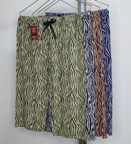 شلوارک طرح دار بل. L