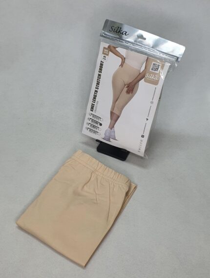 شلوارک زنانه کرم 016  سیلکا