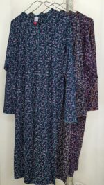 پیراهن آ.بلند ترمه 298 راکی - تصویر 2