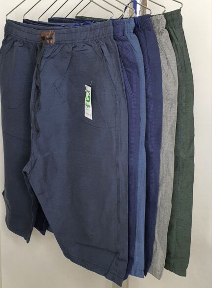 شلوارک کتان کاغذی ساده(2XL.3XL) اوغلی