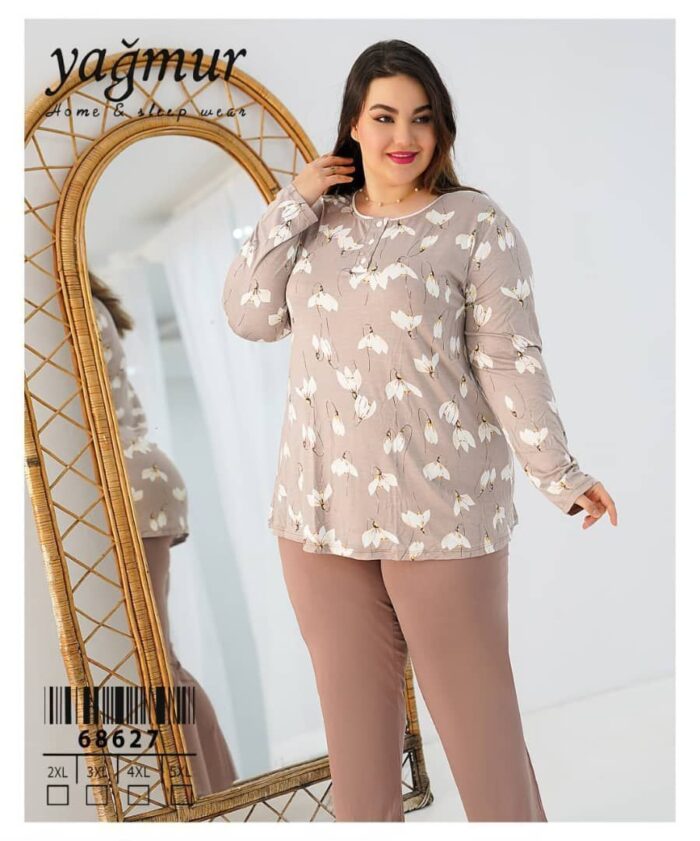 بلوز شلوار آ.بلند بزرگ یاغمور - تصویر 1