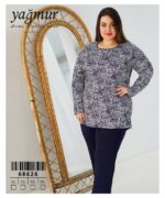 بلوز شلوار آ.بلند بزرگ یاغمور - تصویر 2