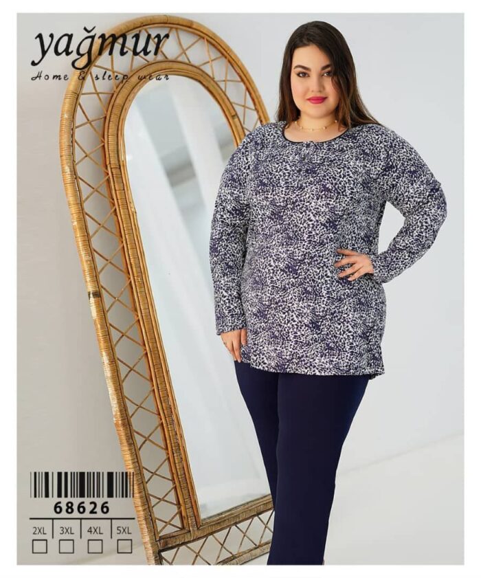 بلوز شلوار آ.بلند بزرگ یاغمور - تصویر 2