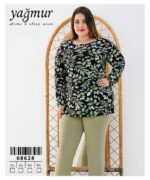 بلوز شلوار آ.بلند بزرگ یاغمور - تصویر 3
