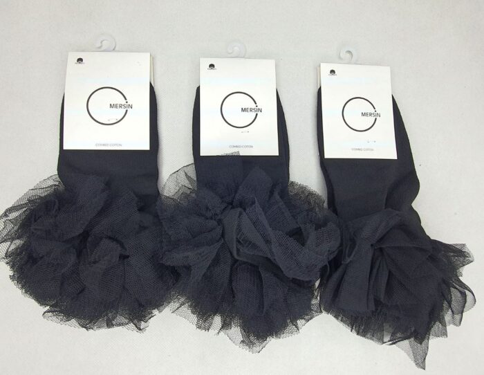 4205 جوراب زنانه لب تور مرسین - تصویر 1