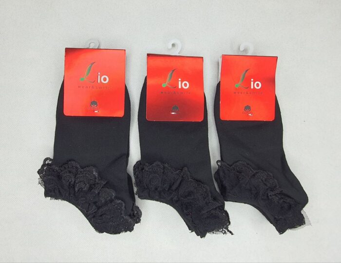 4207.1 جوراب زنانه لب تور باریک لیو و مرسین - تصویر 1