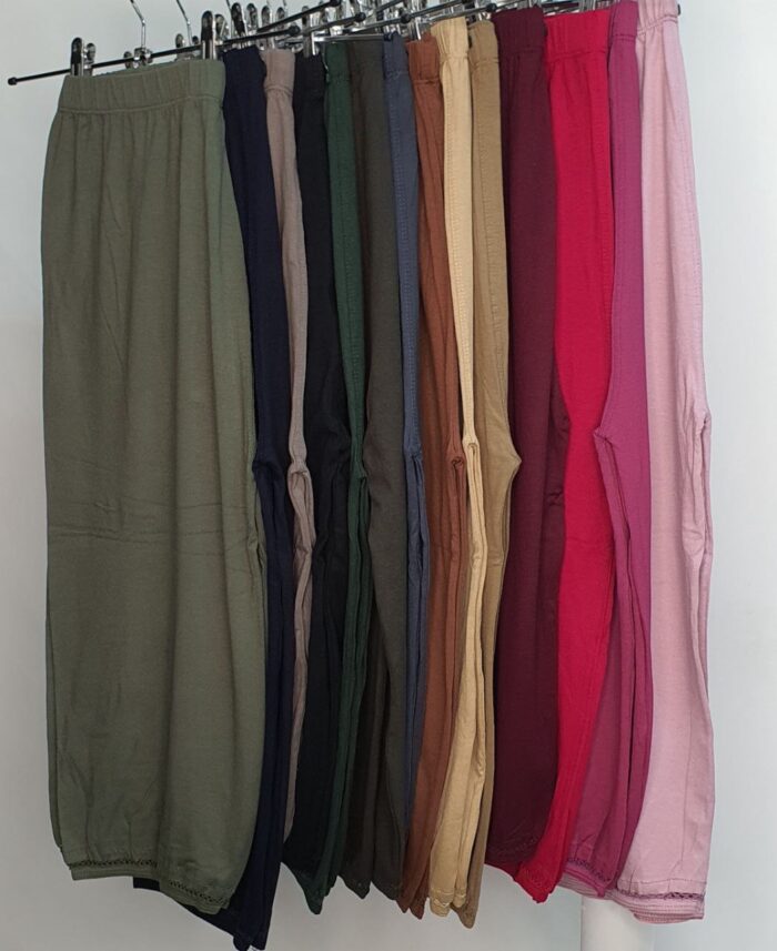 4544 شلوارک ویسکوز دمپا ژور کشمیر - تصویر 1