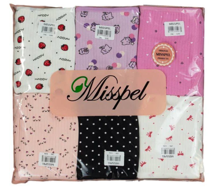 6987-6988-6989-6990-6991 شورت زنانه کبریتی طرح دار میس پل 3XL - تصویر 1