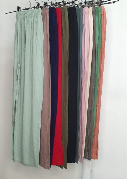 شلوار ویسکوز ساده بزرگ آرش