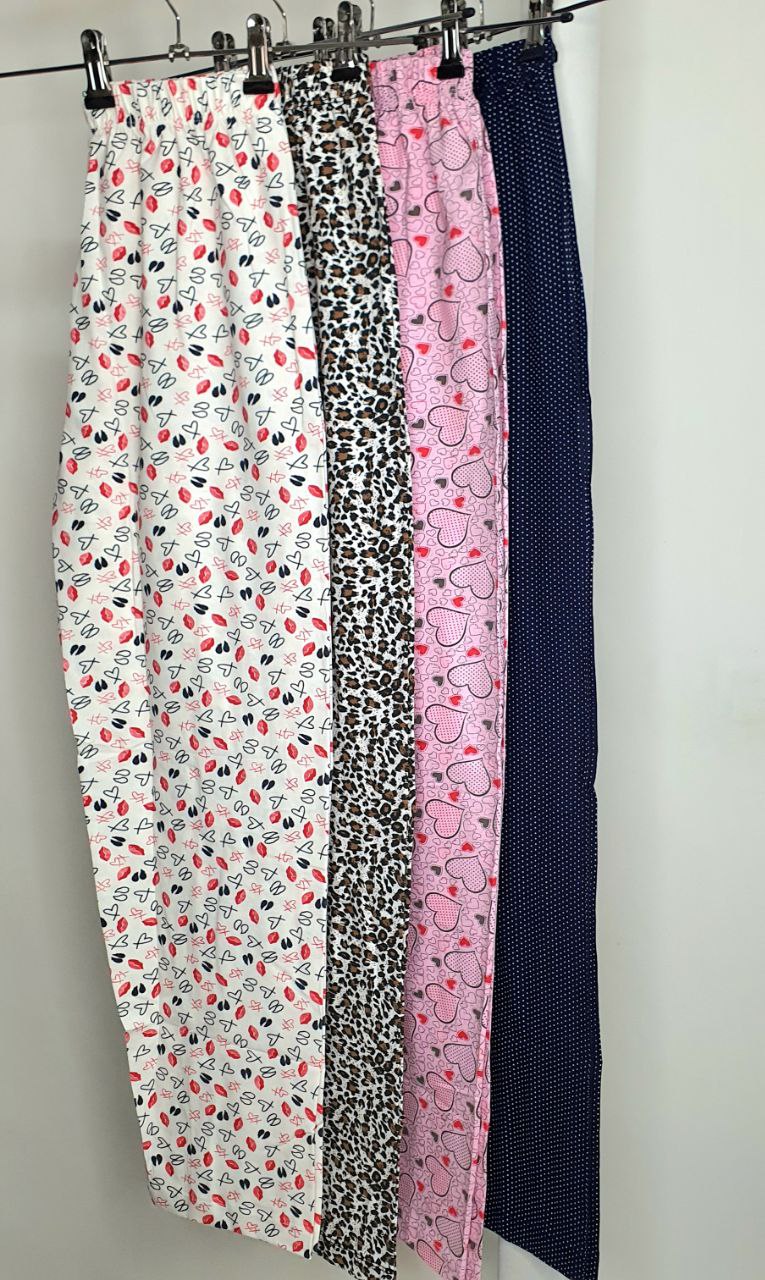 4887 شلوار زنانه پنبه لاکرا پاییزه - تصویر 1