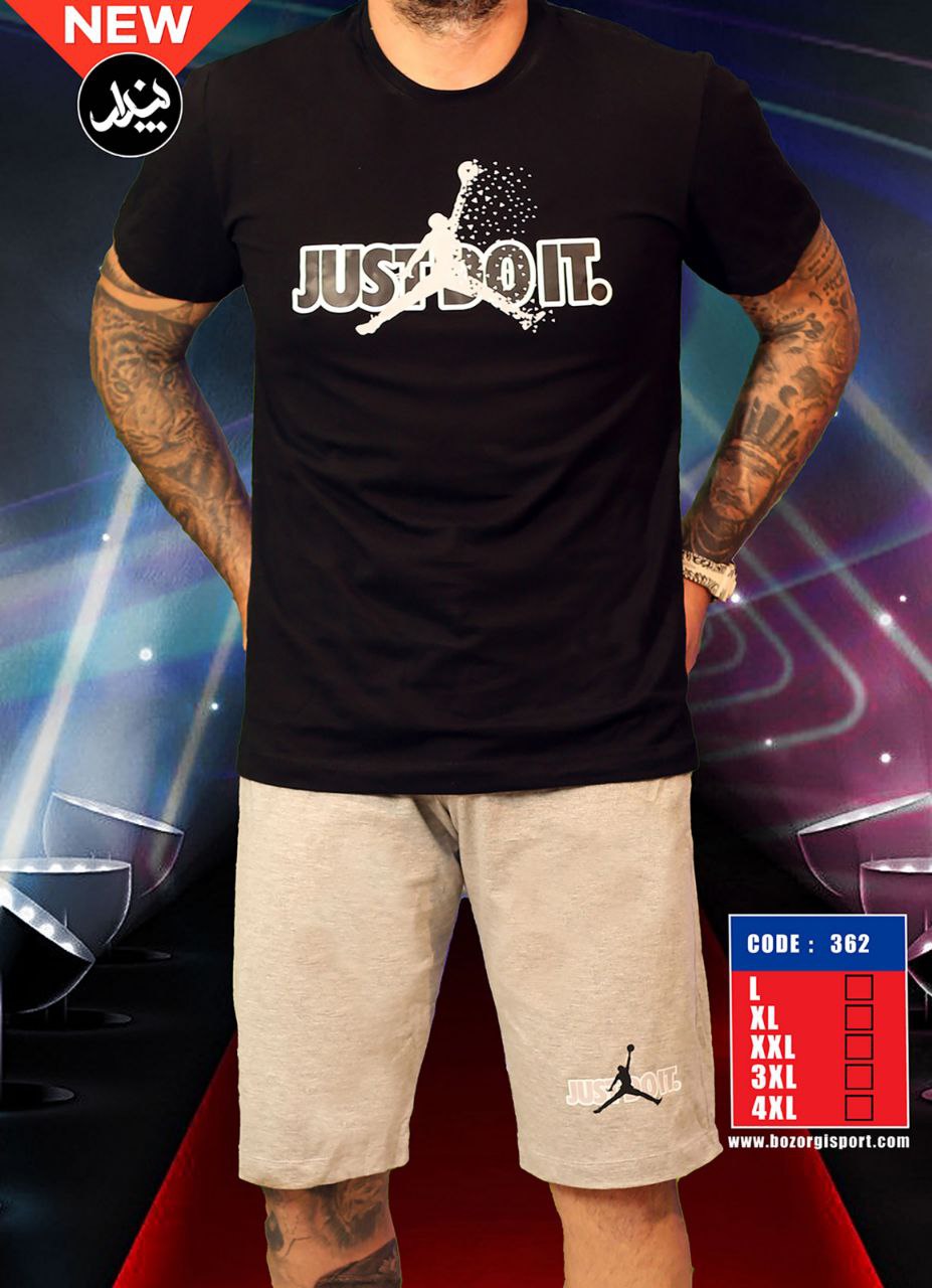 4940-4941.12 تیشرت شلوارک مردانه 342 پندار بزرگ - تصویر 1