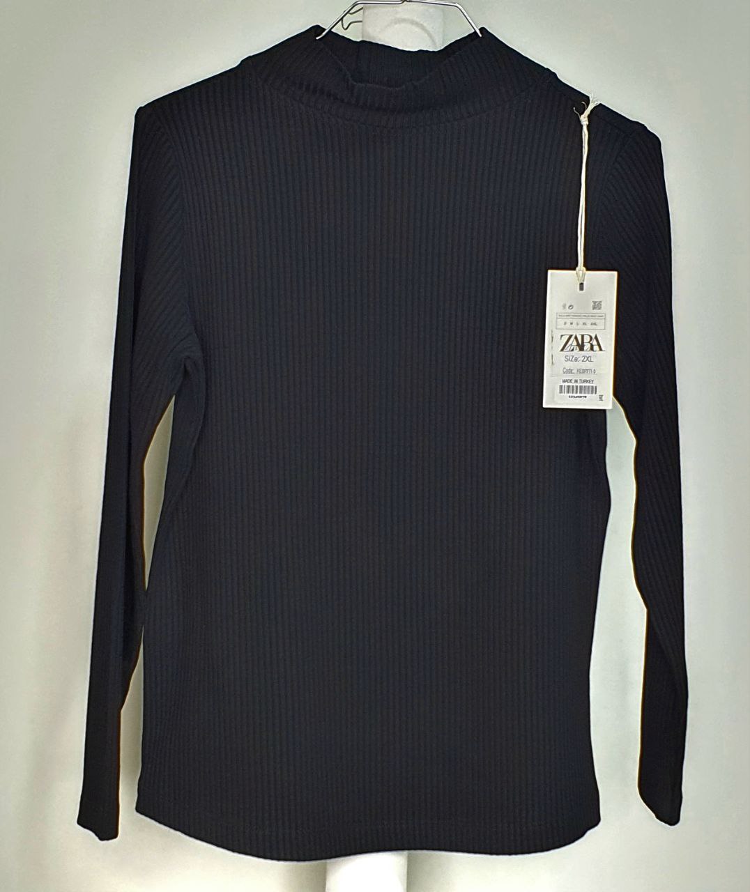 5051.. بلوز آ . بلند کبریتی 5 سانت زارا - تصویر 1